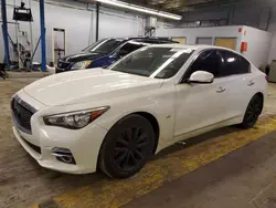 Salvage cars for sale at Dyer, IN auction: 2016 Infiniti Q50 Premium