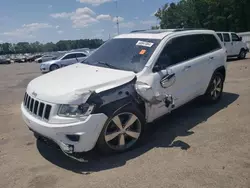 Jeep salvage cars for sale: 2016 Jeep Grand Cherokee Limited