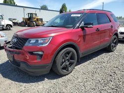 Ford Explorer Sport salvage cars for sale: 2019 Ford Explorer Sport