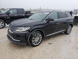 Lincoln salvage cars for sale: 2016 Lincoln MKX Reserve