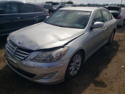 Salvage cars for sale at Elgin, IL auction: 2012 Hyundai Genesis 3.8L