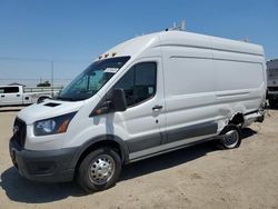 Salvage trucks for sale at Fresno, CA auction: 2023 Ford Transit T-350 HD