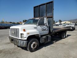 Salvage trucks for sale at Sun Valley, CA auction: 1991 GMC Topkick C6H042