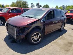 Honda salvage cars for sale: 2012 Honda Odyssey EXL