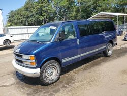 Salvage cars for sale from Copart Austell, GA: 2002 Chevrolet Express G3500