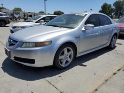 Acura salvage cars for sale: 2005 Acura TL