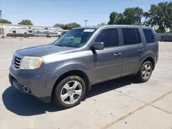 Salvage cars for sale from Copart Sacramento, CA: 2012 Honda Pilot EXL