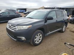 Toyota Highlander Base Vehiculos salvage en venta: 2012 Toyota Highlander Base