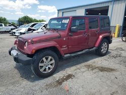 Salvage cars for sale from Copart Chambersburg, PA: 2013 Jeep Wrangler Unlimited Sahara