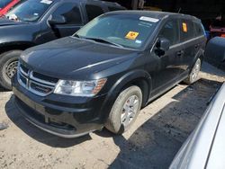 Salvage cars for sale at Corpus Christi, TX auction: 2012 Dodge Journey SE