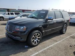 Salvage cars for sale from Copart Van Nuys, CA: 2015 Lincoln Navigator