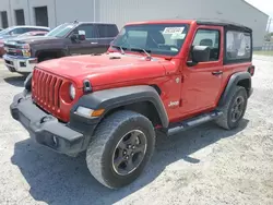 Salvage cars for sale from Copart Jacksonville, FL: 2021 Jeep Wrangler Sport