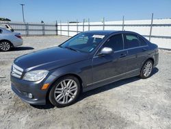 Mercedes-Benz c 300 4matic salvage cars for sale: 2009 Mercedes-Benz C 300 4matic