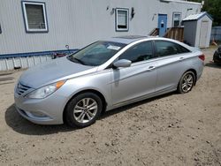 Salvage cars for sale from Copart Lyman, ME: 2013 Hyundai Sonata GLS