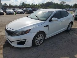 Salvage cars for sale at Florence, MS auction: 2015 KIA Optima LX
