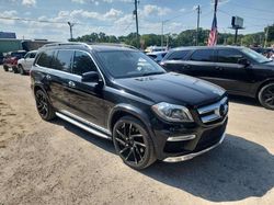 Salvage cars for sale at Jacksonville, FL auction: 2013 Mercedes-Benz GL 550 4matic