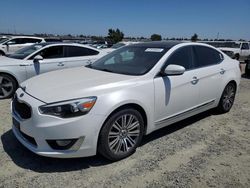 Salvage cars for sale from Copart Antelope, CA: 2014 KIA Cadenza Premium