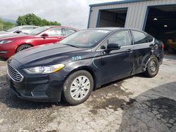 Salvage cars for sale at Chambersburg, PA auction: 2019 Ford Fusion S