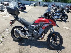 Salvage cars for sale from Copart Elgin, IL: 2017 Honda CB500 X