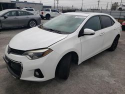 Salvage cars for sale at Sun Valley, CA auction: 2016 Toyota Corolla L