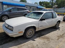 Salvage cars for sale at Wichita, KS auction: 1991 Oldsmobile Cutlass Calais S