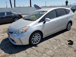 Salvage cars for sale at Van Nuys, CA auction: 2014 Toyota Prius V