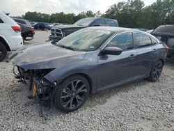 Vehiculos salvage en venta de Copart Houston, TX: 2020 Honda Civic Sport