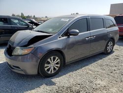 Salvage cars for sale at auction: 2015 Honda Odyssey EX