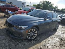 Salvage cars for sale from Copart Opa Locka, FL: 2016 BMW 320 I