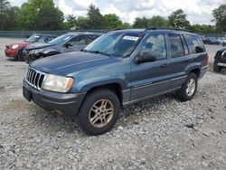 Salvage cars for sale from Copart Madisonville, TN: 2002 Jeep Grand Cherokee Laredo