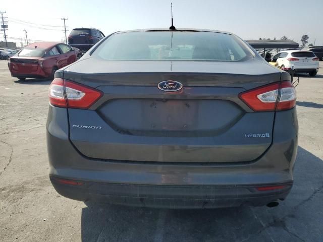 2016 Ford Fusion S Hybrid