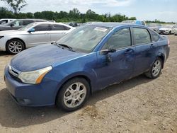 Salvage cars for sale at Des Moines, IA auction: 2009 Ford Focus SES