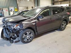 Salvage cars for sale from Copart Eldridge, IA: 2018 Toyota Rav4 LE