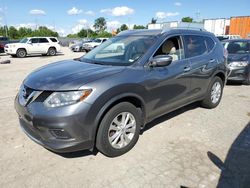 Salvage cars for sale from Copart Cahokia Heights, IL: 2015 Nissan Rogue S