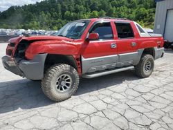 Chevrolet Vehiculos salvage en venta: 2002 Chevrolet Avalanche K1500