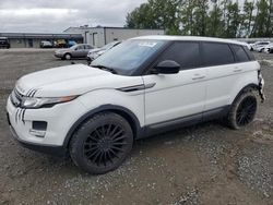 Salvage cars for sale at Arlington, WA auction: 2015 Land Rover Range Rover Evoque Pure Plus