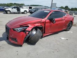 Infiniti q60 red Sport 400 salvage cars for sale: 2017 Infiniti Q60 RED Sport 400