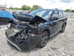 Salvage cars for sale at Montgomery, AL auction: 2015 Dodge Journey Crossroad