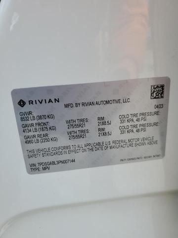 2023 Rivian R1S Launch Edition