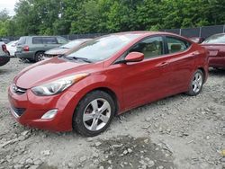 Salvage cars for sale at Waldorf, MD auction: 2013 Hyundai Elantra GLS