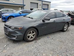 Salvage cars for sale at Earlington, KY auction: 2017 Chevrolet Malibu LS