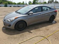 Salvage cars for sale at Bowmanville, ON auction: 2012 Hyundai Elantra GLS