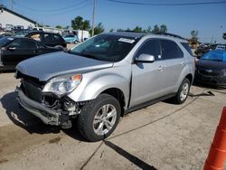 Salvage cars for sale at Pekin, IL auction: 2015 Chevrolet Equinox LT
