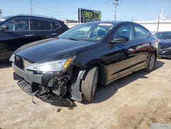 Flood-damaged cars for sale at auction: 2020 Hyundai Elantra SEL