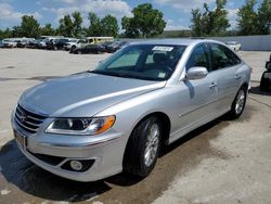 Salvage cars for sale at Bridgeton, MO auction: 2011 Hyundai Azera GLS