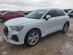 Salvage cars for sale at Houston, TX auction: 2020 Audi Q3 Premium Plus S-Line