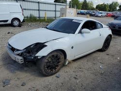 Salvage cars for sale from Copart Lansing, MI: 2007 Nissan 350Z Coupe