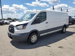 Salvage trucks for sale at Moraine, OH auction: 2015 Ford Transit T-250