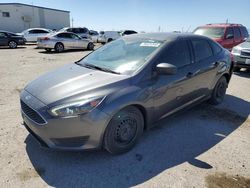Salvage cars for sale from Copart Tucson, AZ: 2017 Ford Focus S