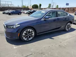 Carros salvage sin ofertas aún a la venta en subasta: 2024 BMW 530 I